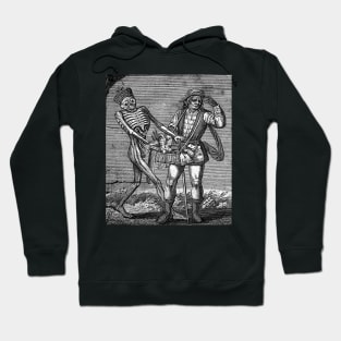 The Advocate and Death, from the Dance of Death - Wenceslaus Hollar Hoodie